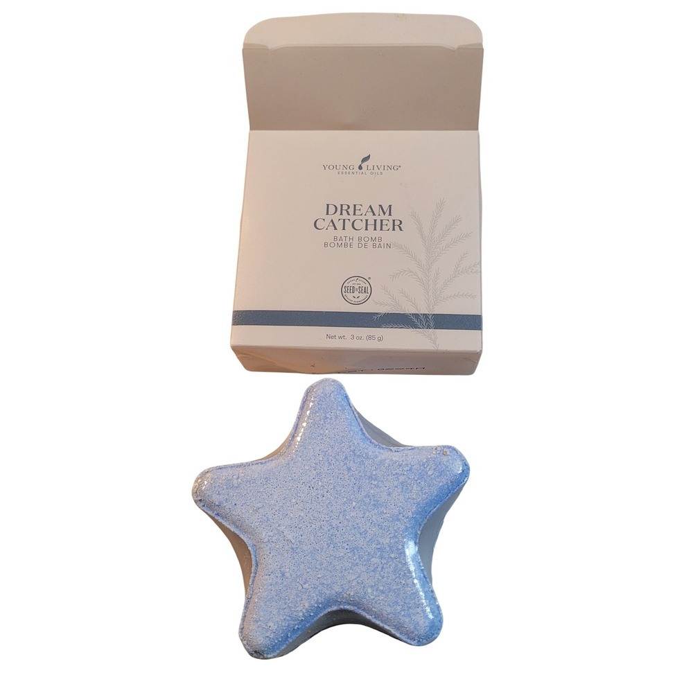 Young Living Dream Catcher Bath Bomb Star Shaped 3oz Lavender Vanilla Relaxing